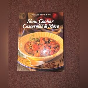 Slower Cooker Casseroles And More Hardbound Gold Leafing Bind Like New